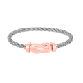 FRED CHANCE LARGE 8 FIGURE BUCKLE NO DIAMOND BRACELET ROSE GOLD