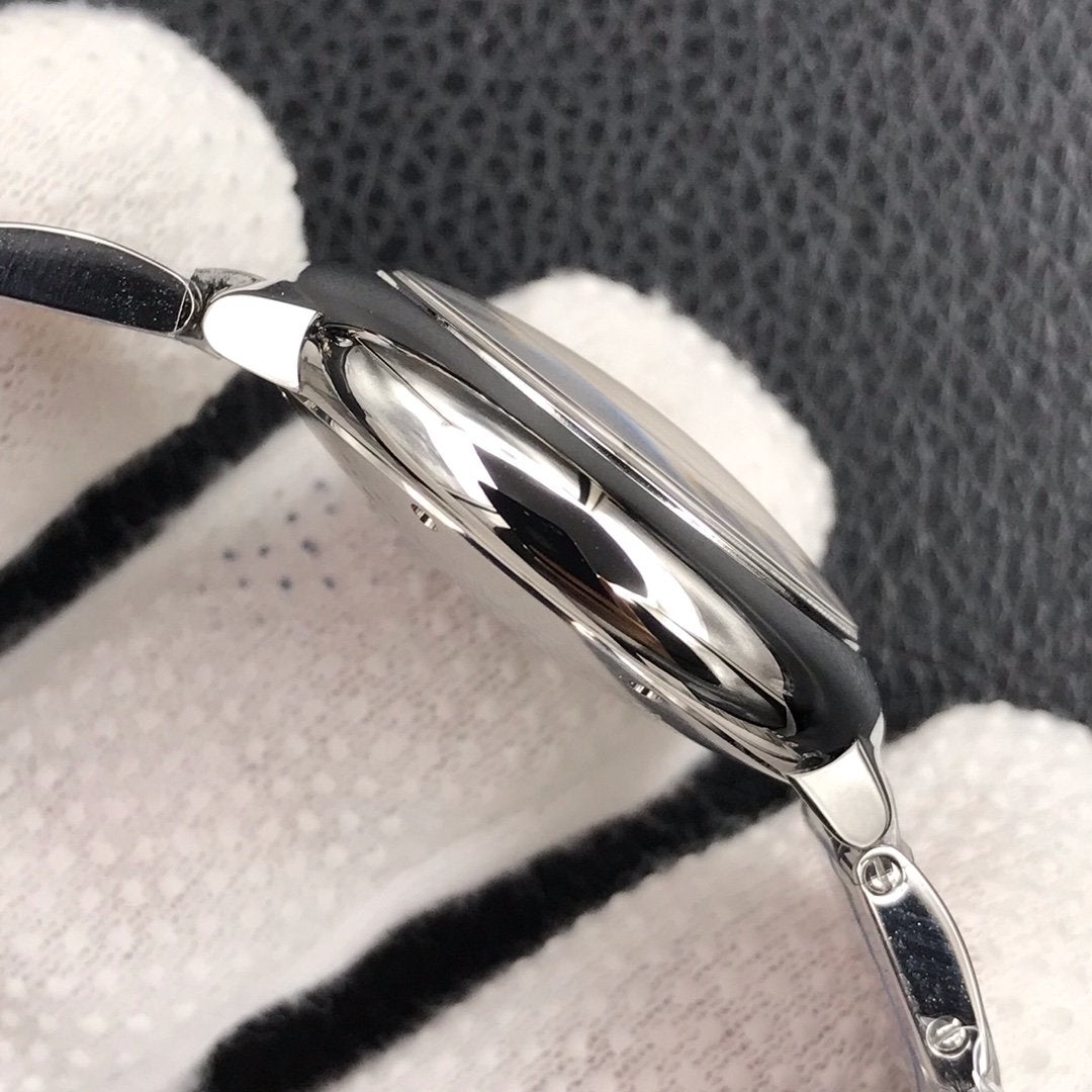 CARTIER BALLON BLEU 33MM AUTOMATIC WHITE DIAL DIAMOND HOUSE MAKER