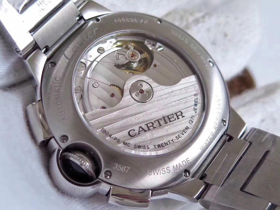 CARTIER BALLON BLEU 42 CHRONOGRAPH STAINLESS STEEL