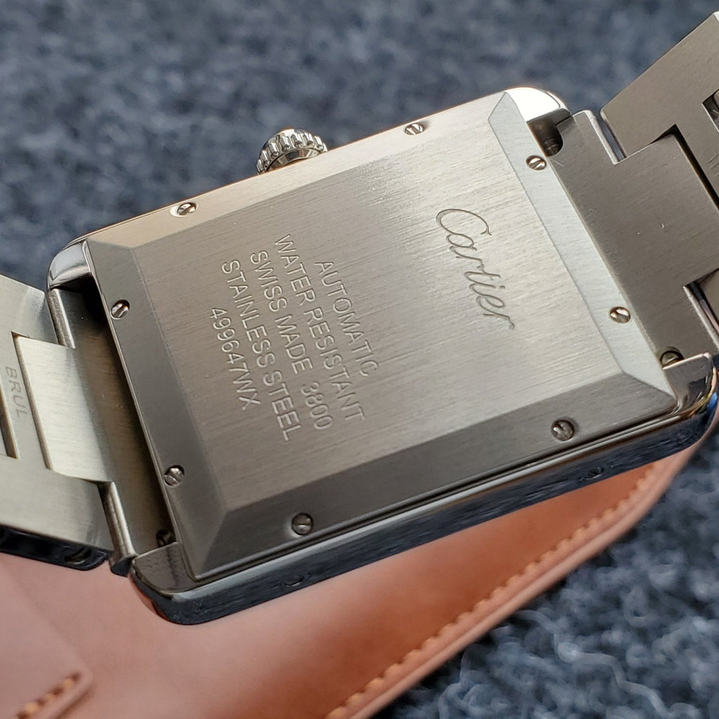 CARTIER TANK SOLO XI 5200028 STAINLESS STEEL WHITE DIAL