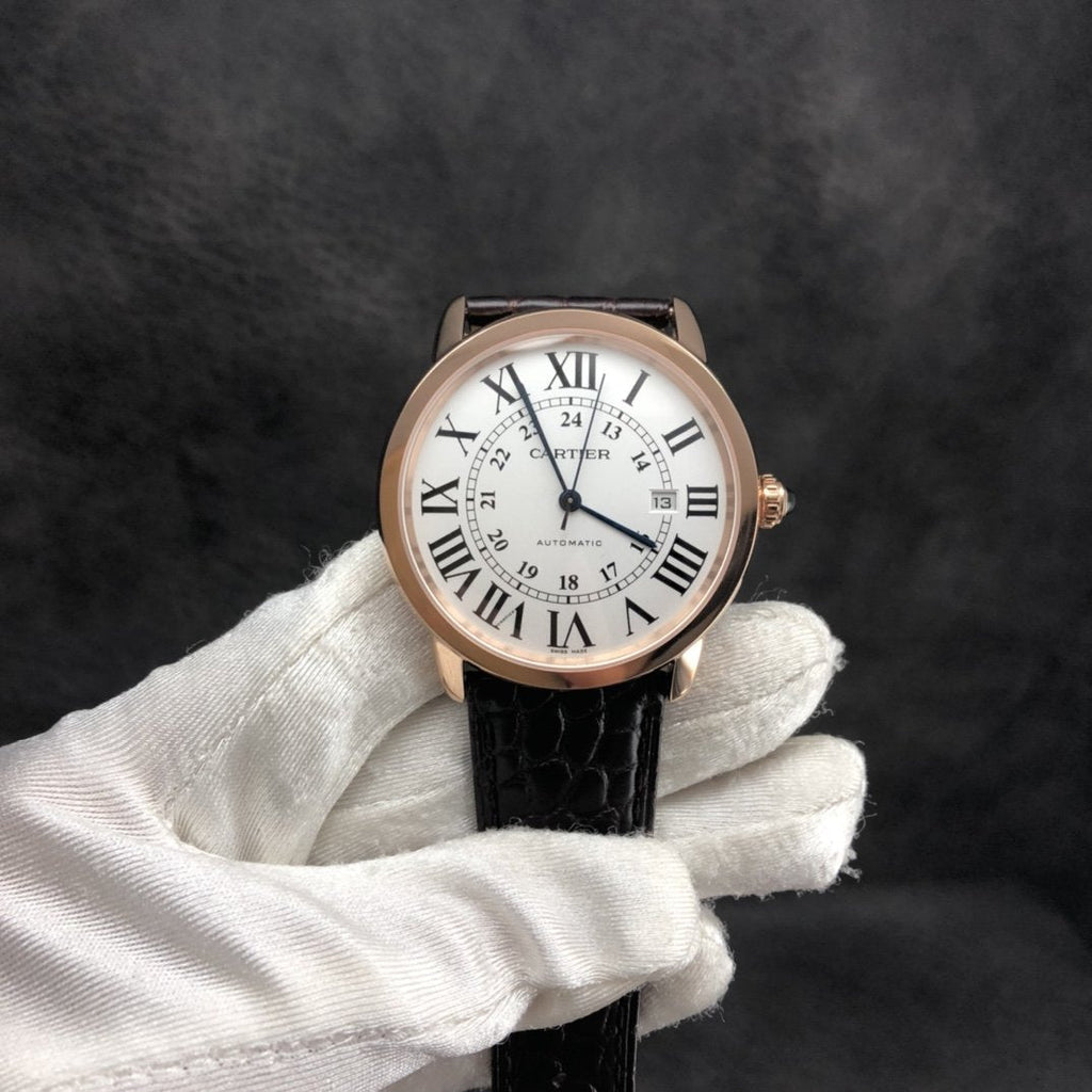 CARTIER RONDE SOLO 36MM LARGE YELLOW GOLD STEEL