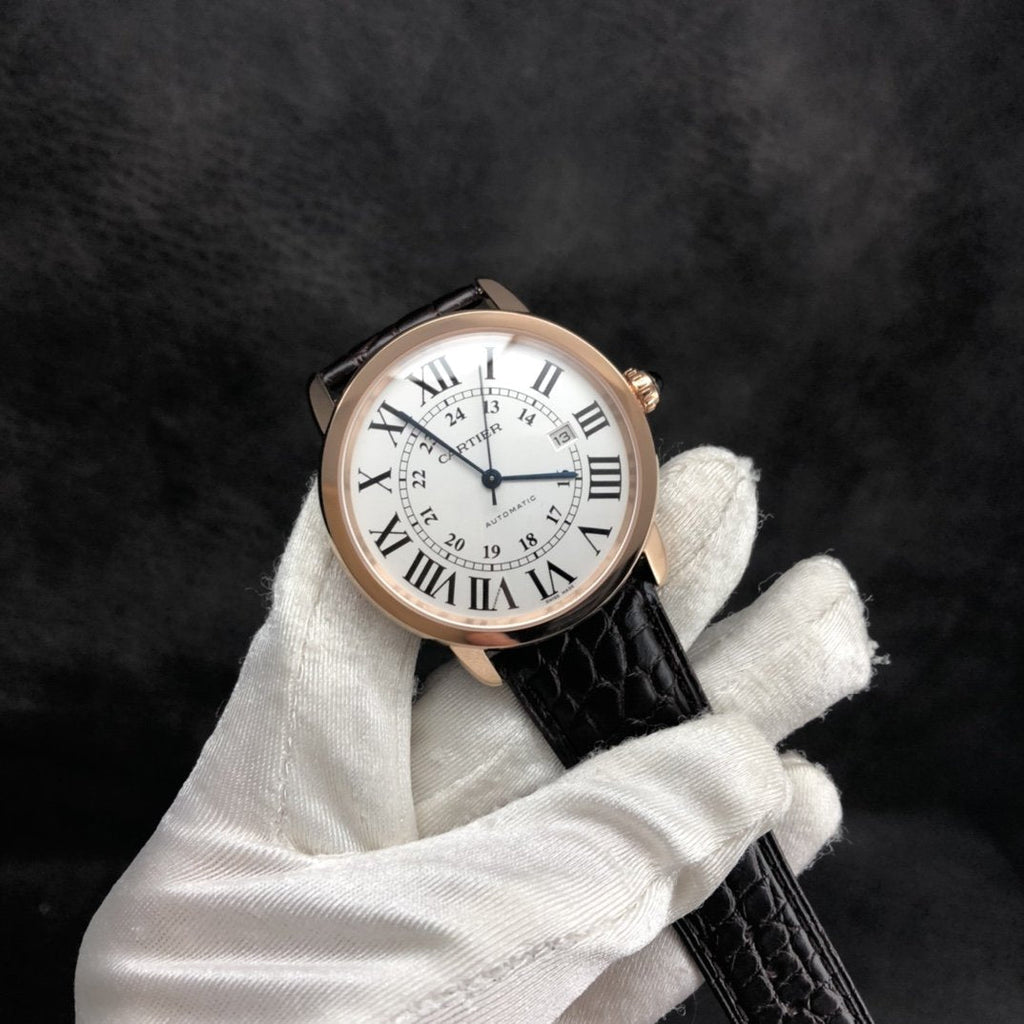 CARTIER RONDE SOLO 36MM LARGE YELLOW GOLD STEEL