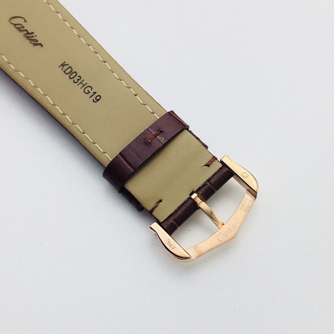 CARTIER RONDE CARTIE 40MM YELLOW GOLD WHITE DIAL