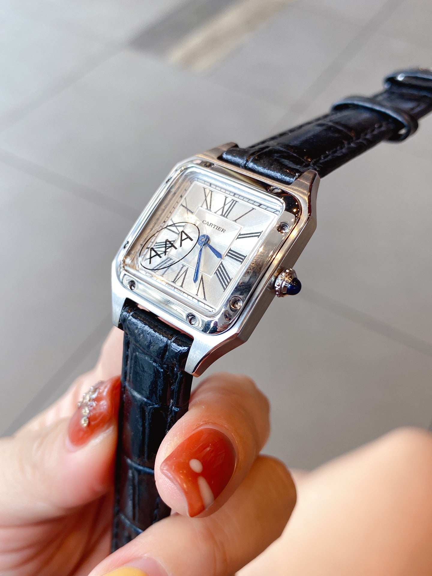 CARTIER SANTOS DE CARTIE QUARTZ 28MM STEEL CASE
