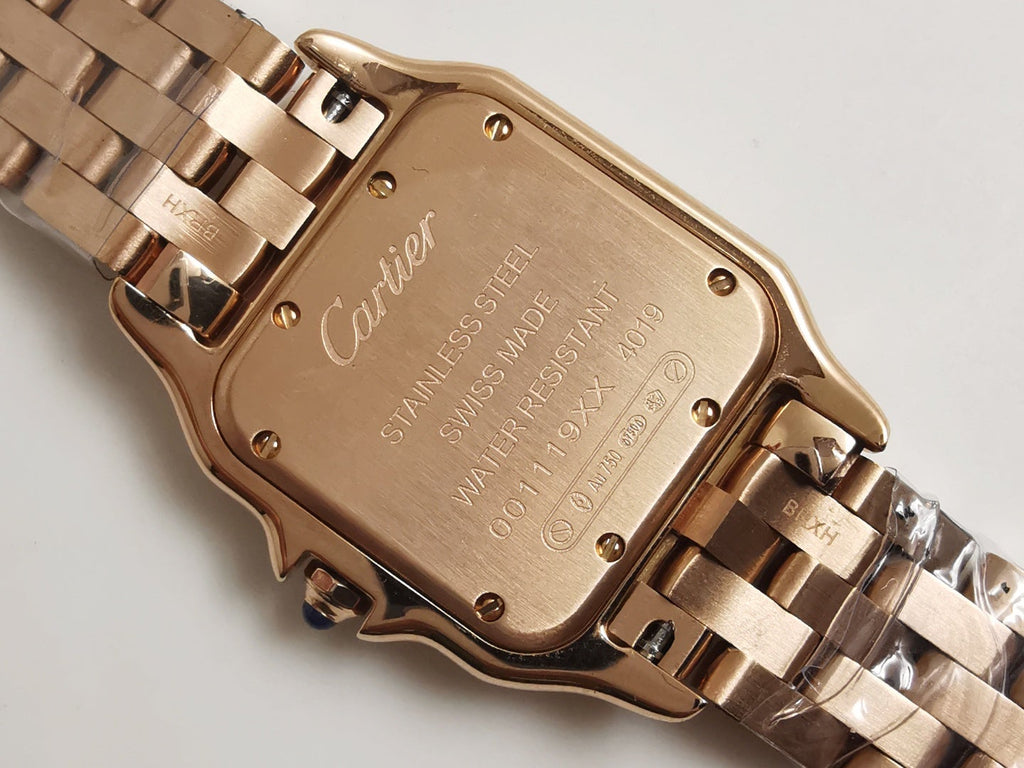 CARTIER PANTHERE DE CARTIE QUARTZ PINK GOLD CASE