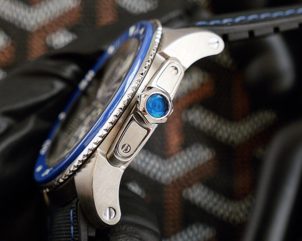 CARTIER CALIBRE DIVER 42 BLUE STAINLESS STEEL