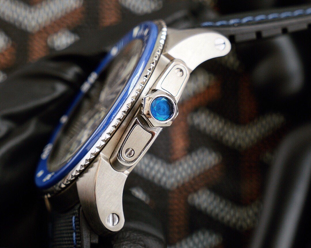 CARTIER CALIBRE DIVER 42 BLUE STAINLESS STEEL