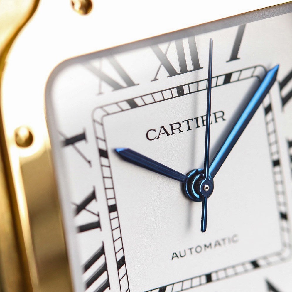 CARTIER SANTOS LADY 35.1MM GOLD