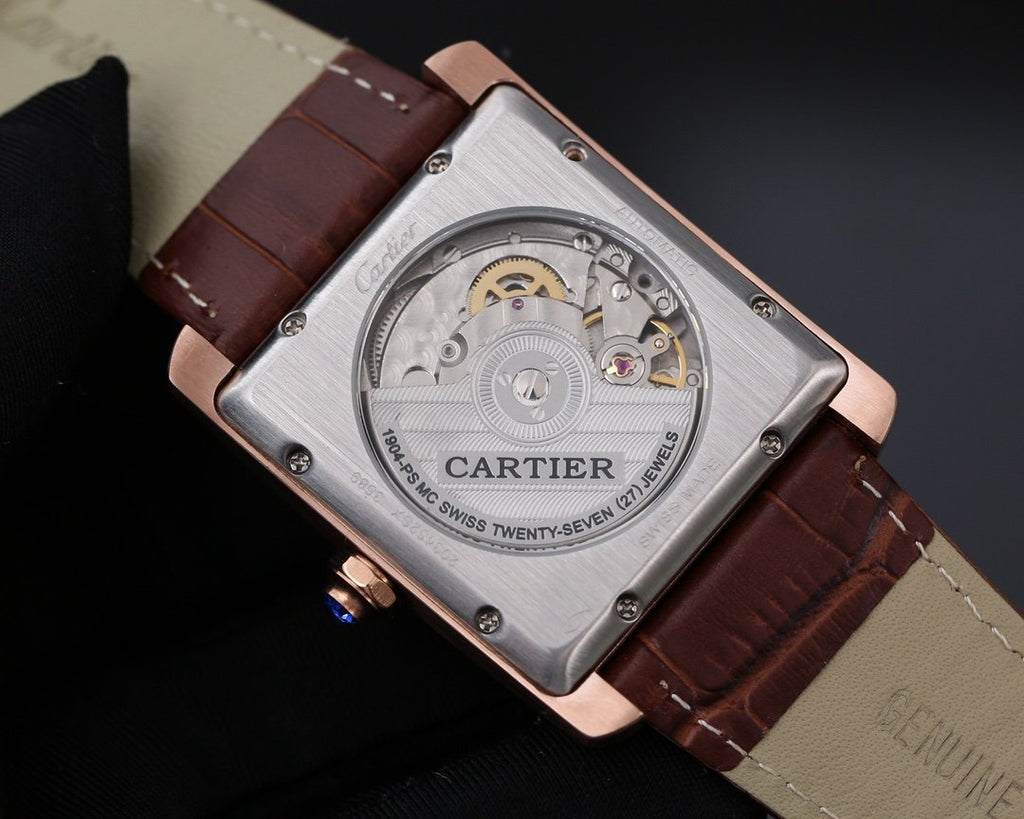 CARTIER TANK MC SECOND TIME MOONPHASE