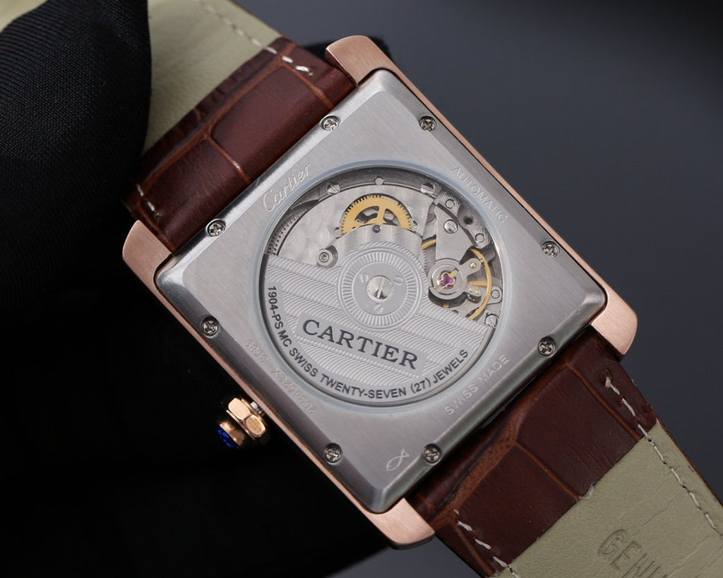 CARTIER TANK MC DATE SECOND TIME