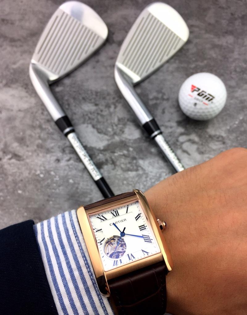 CARTIER TANK MC TOURBILLON GOLD LIMITED EDITION