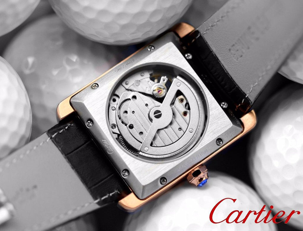 CARTIER TANK MC TOURBILLON GOLD LIMITED EDITION