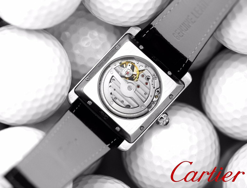CARTIER TANK MC TOURBILLON STEEL LIMITED EDITION