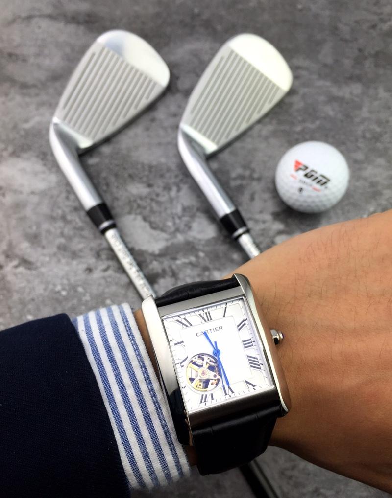 CARTIER TANK MC TOURBILLON STEEL LIMITED EDITION