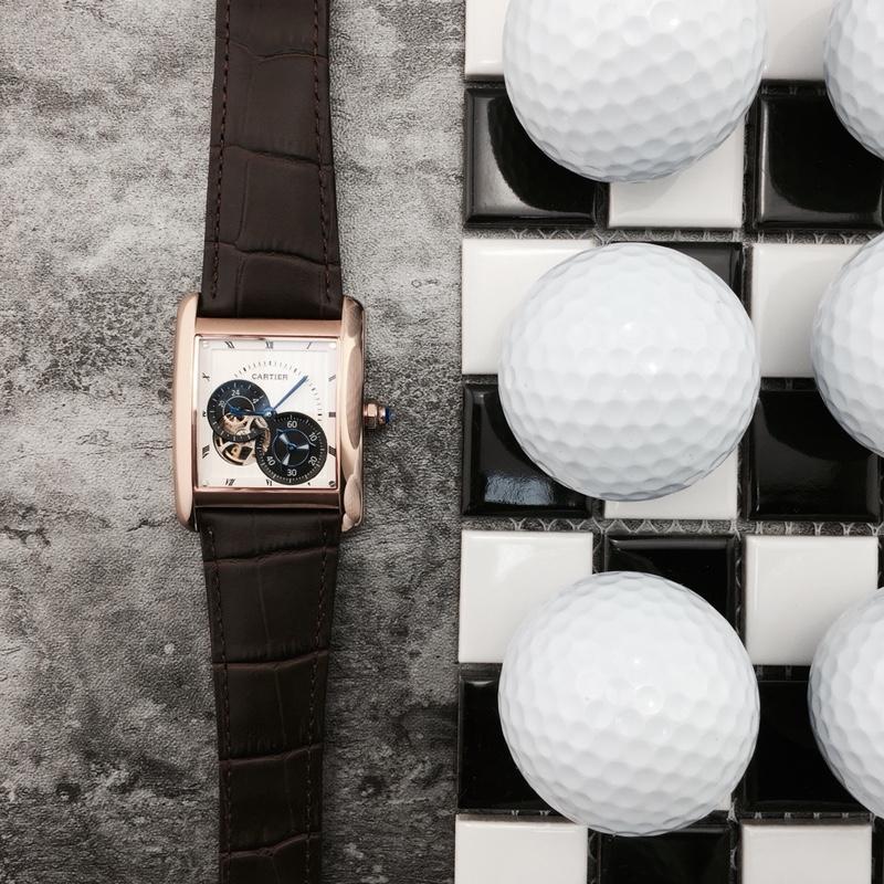 CARTIER TANK MC TOURBILLON SECOND TIME ROSE GOLD LIMITED EDITION