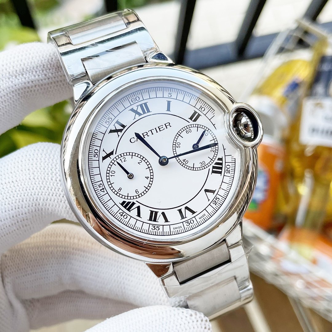 CARTIER BALLON BLEU 46MM STAINLESS STEEL