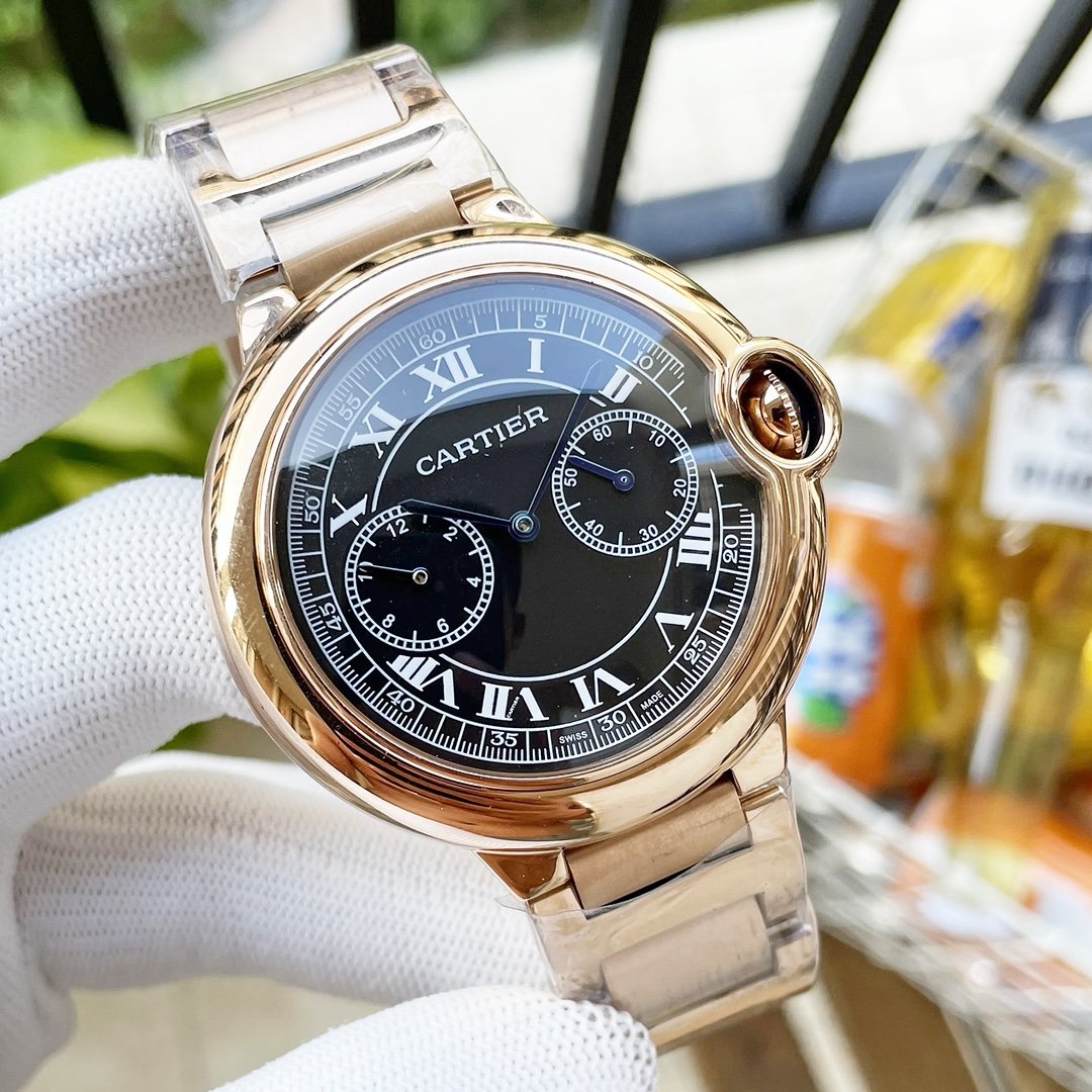 CARTIER BALLON BLEU 46MM STAINLESS STEEL
