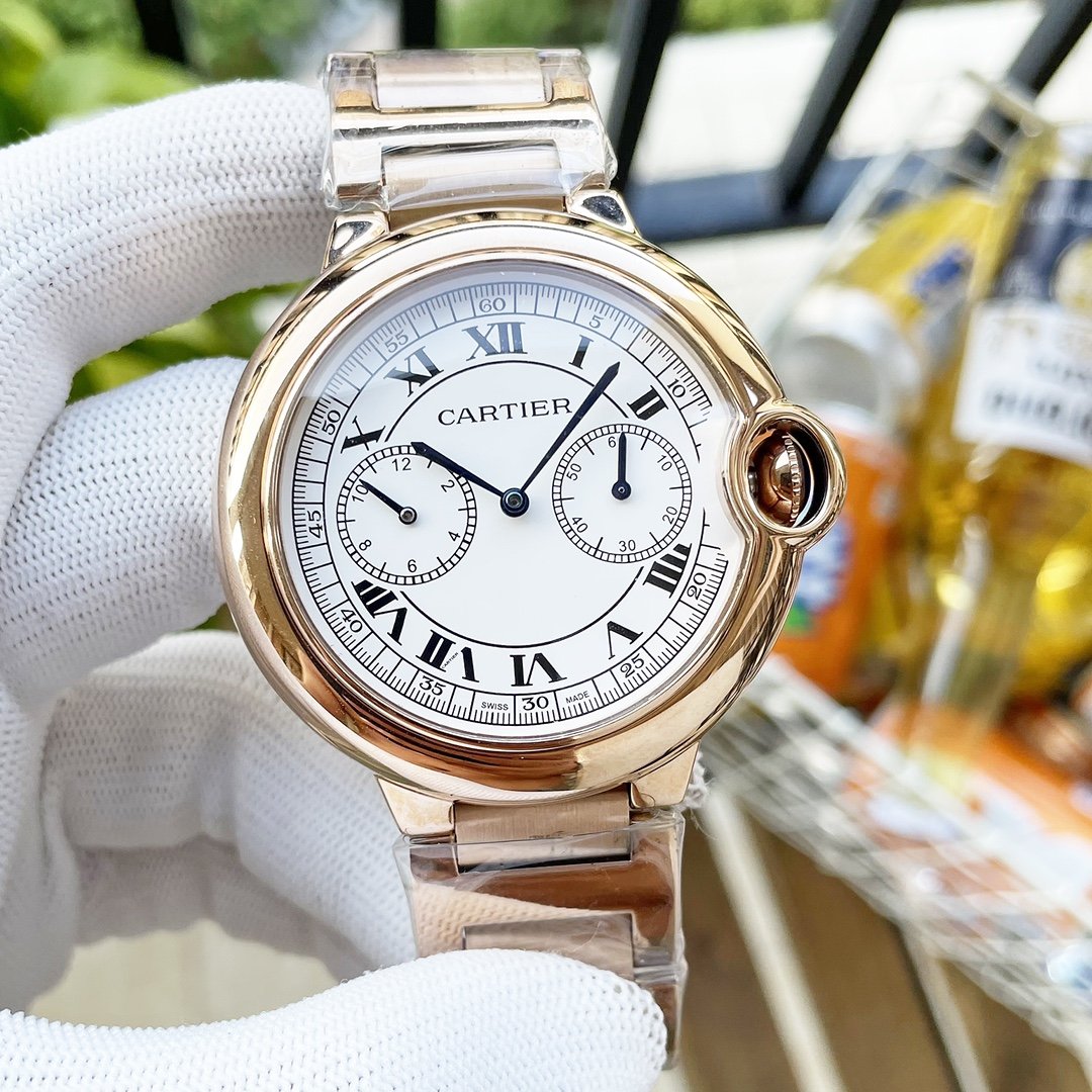 CARTIER BALLON BLEU 46MM STAINLESS STEEL