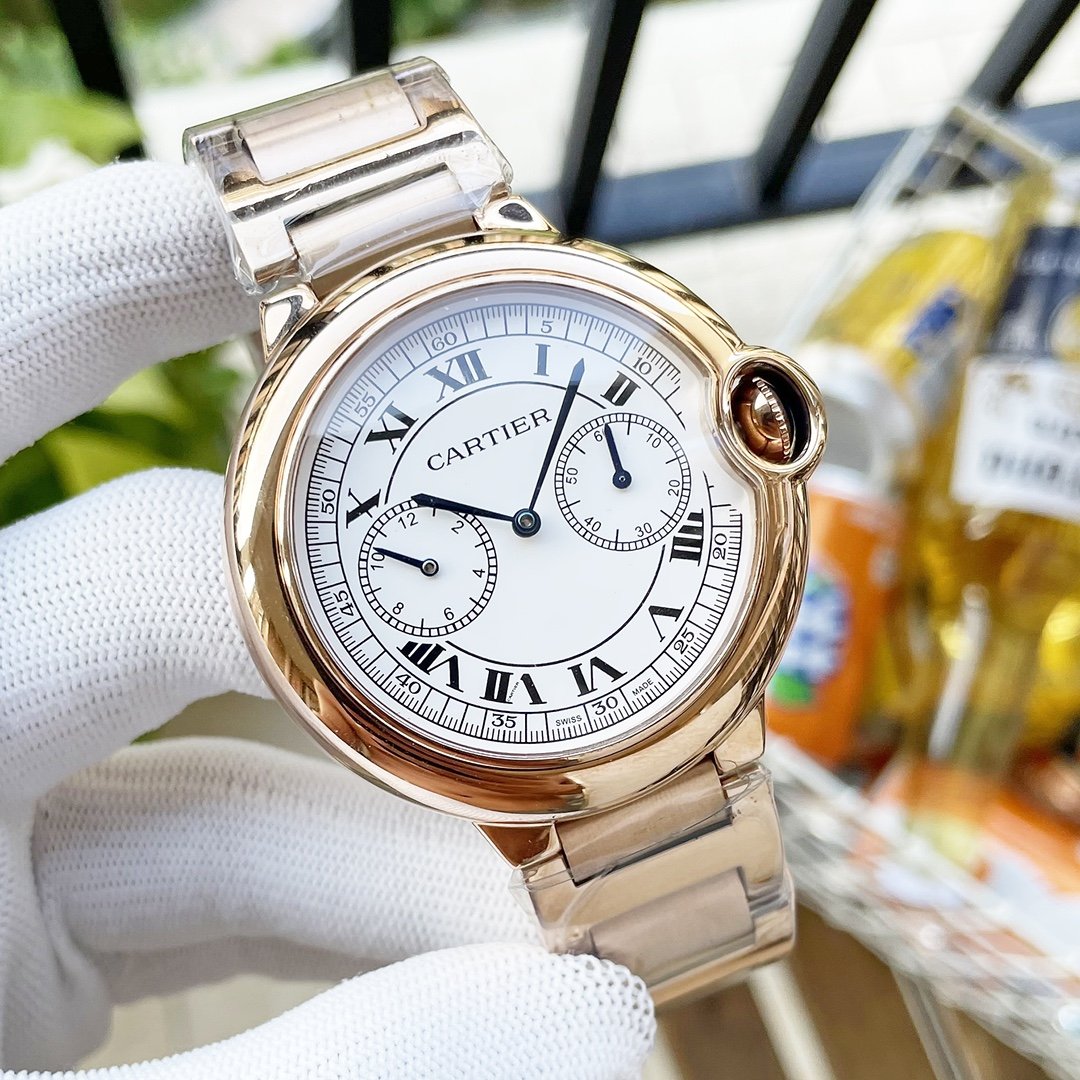 CARTIER BALLON BLEU 46MM STAINLESS STEEL