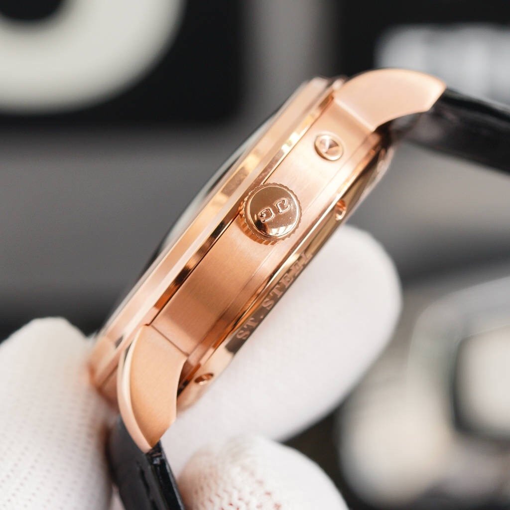 CARTIER SENATOR PANAROMA MOONPHASE ROSE GOLD WHITE DIAL