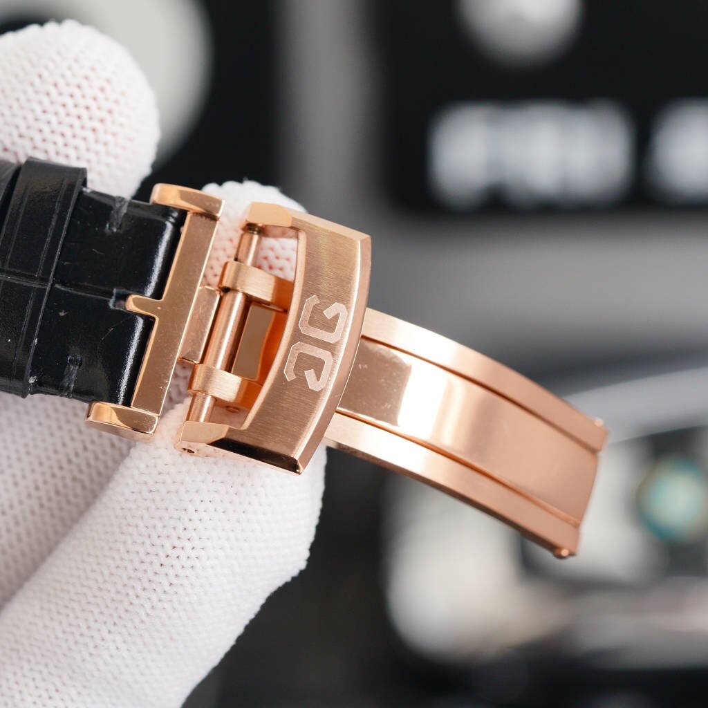 CARTIER SENATOR PANAROMA MOONPHASE ROSE GOLD WHITE DIAL