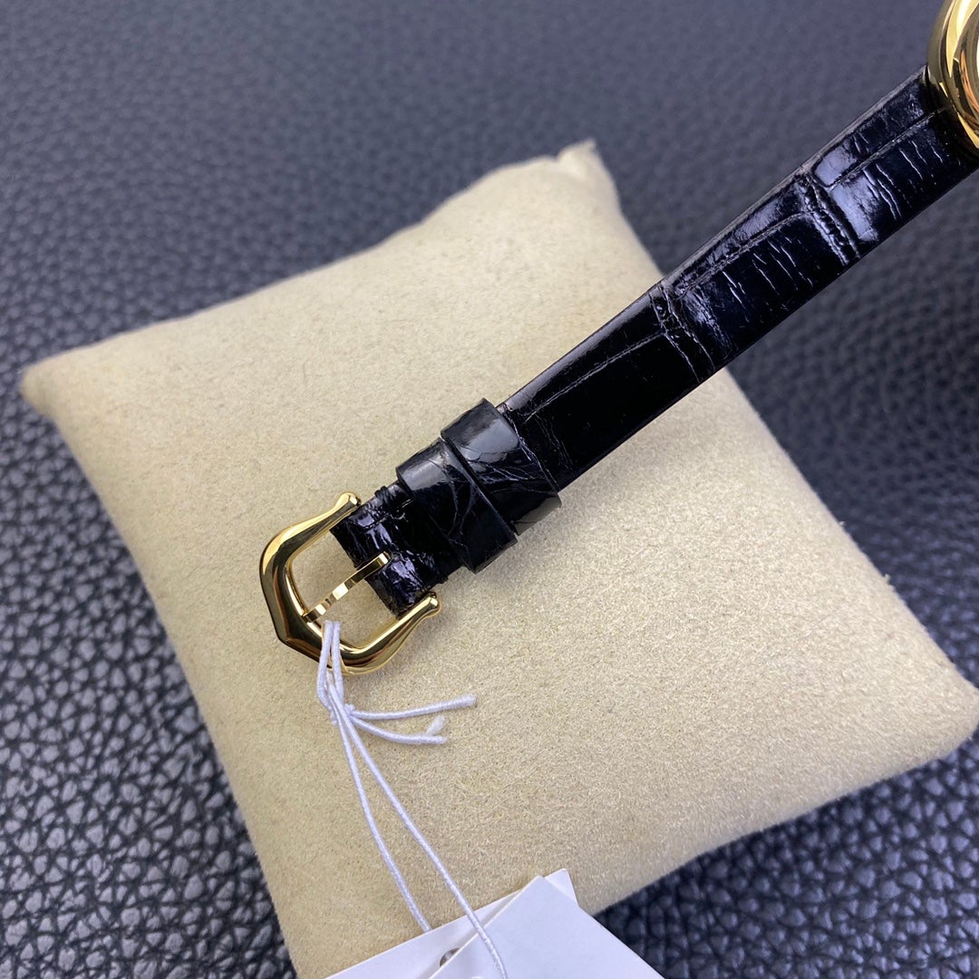 CARTIER BAIGNOIRE 31MM GOLD CASE WHITE DIAL