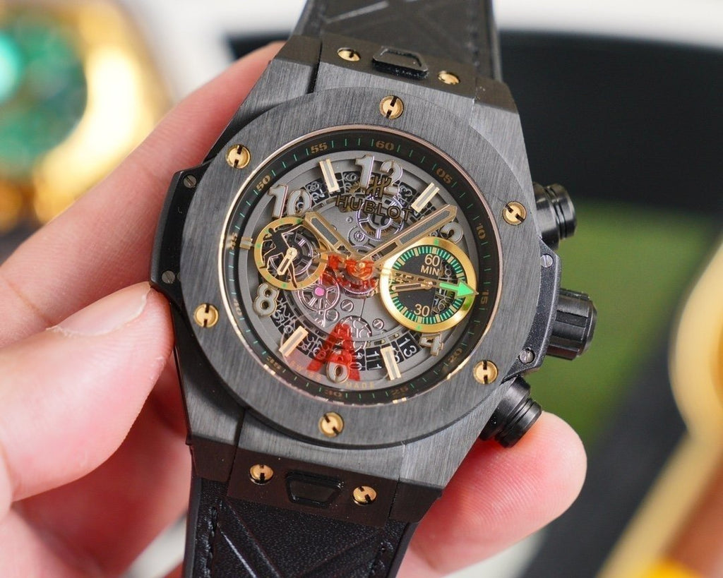 CARTIER BIG BANG 42MM CERAMIC SKELETON DIAL