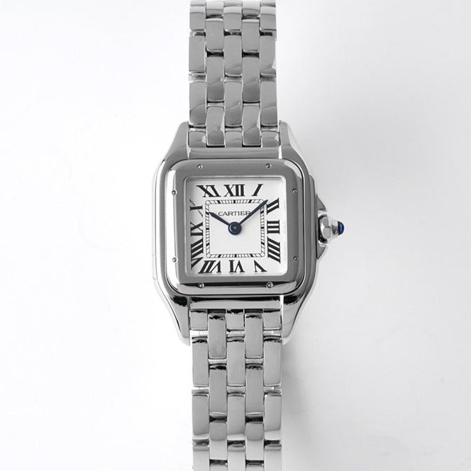 CARTIER PANTHERE DE CARTIE 22MM QUARTZ STEEL WHITE DIAL