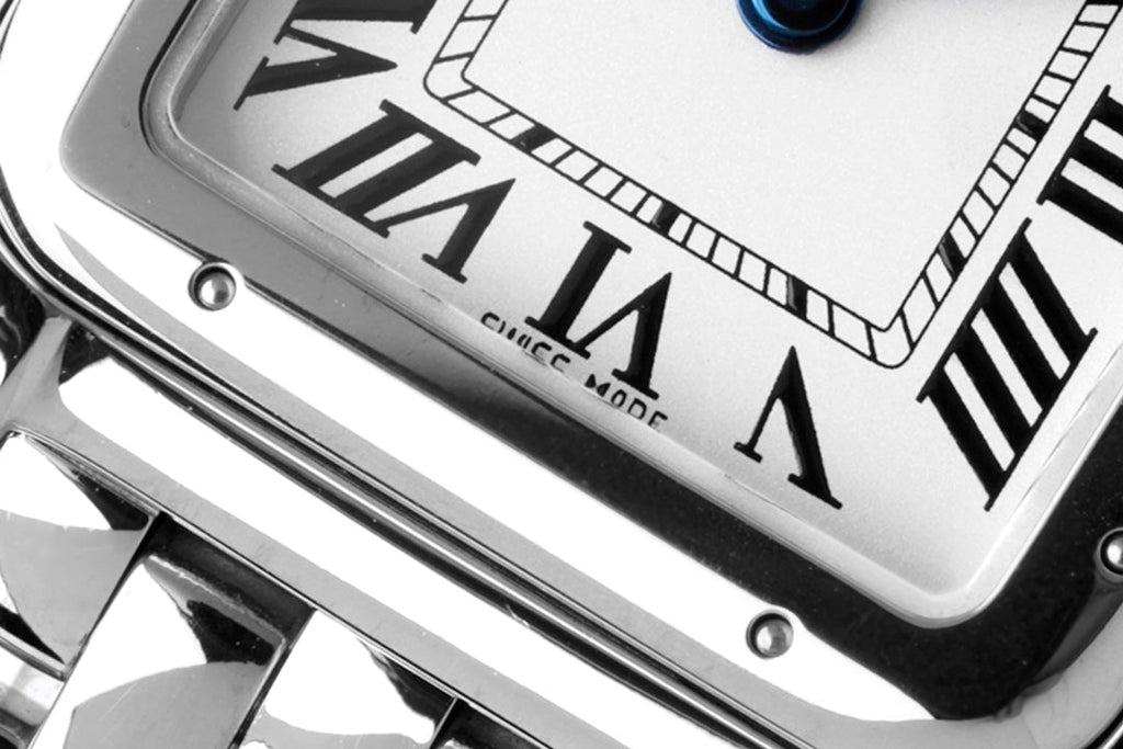 CARTIER PANTHERE DE CARTIE 22MM QUARTZ STEEL WHITE DIAL