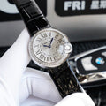 CARTIER BALLON BLANC 33MM AUTOMATIC STEEL CASE ARABIC NUMERALS