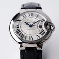 CARTIER BALLON BLEU 33MM AUTOMATIC WHITE DIAL LEATHER 2021