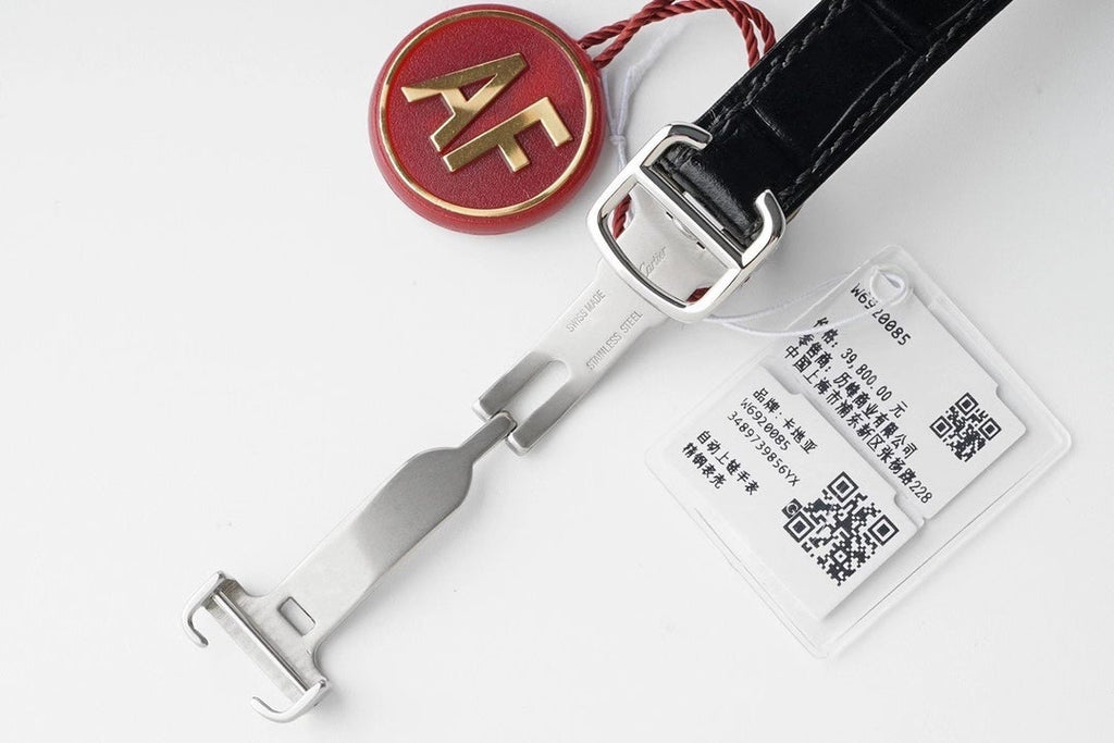 CARTIER BALLON BLEU 33MM AUTOMATIC WHITE DIAL LEATHER 2021