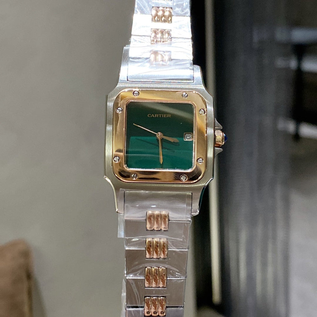 CARTIER SANTOS LADIES GALBEE 32MM TWO TONE