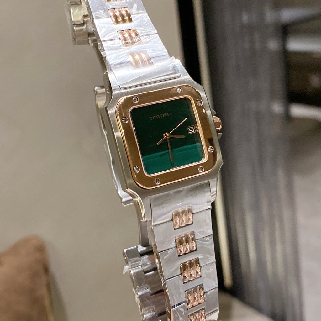 CARTIER SANTOS LADIES GALBEE 32MM TWO TONE