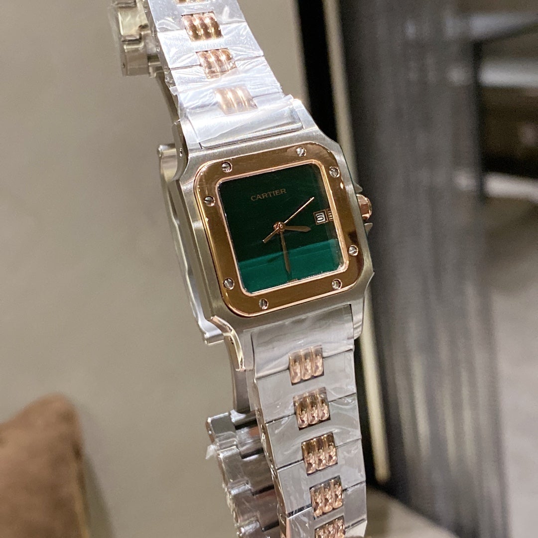CARTIER SANTOS LADIES GALBEE 32MM TWO TONE