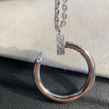 CARTIER JUSTE NECKLACE SILVER