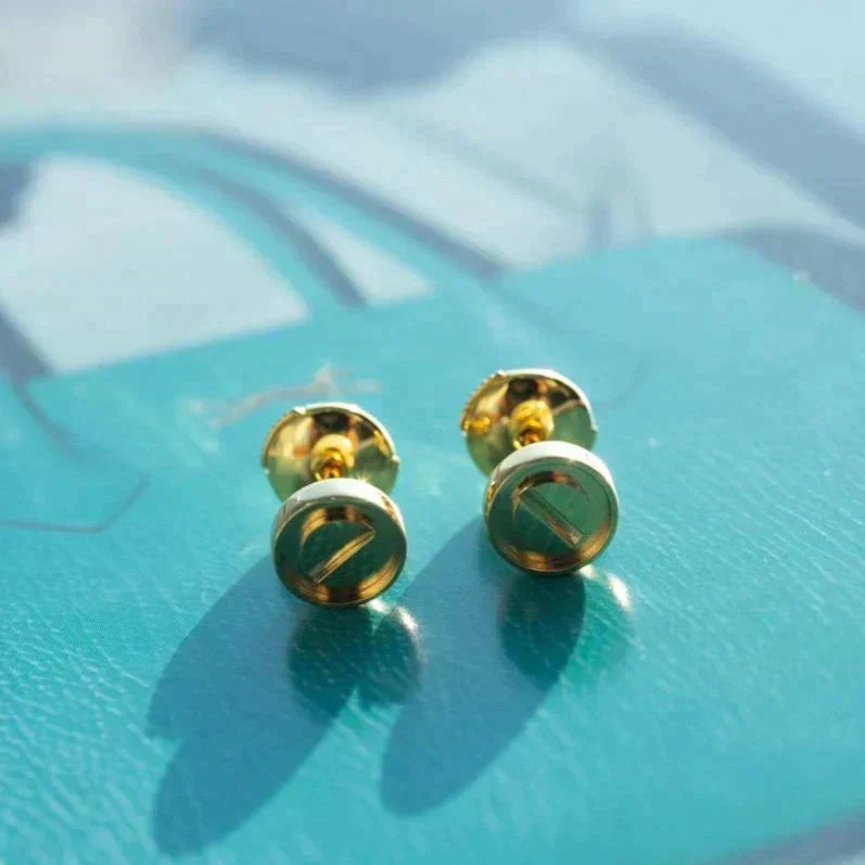 CARTIER LOVE EARRINGS GOLD 10MM