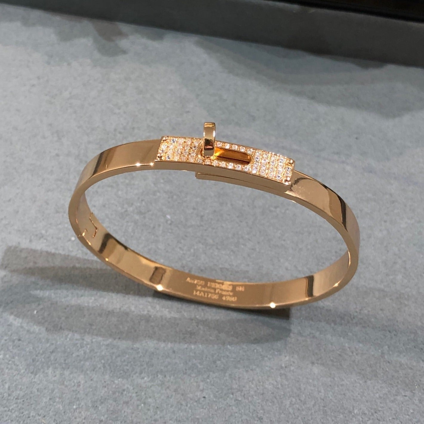 HERMES KELLY BRACELET DIAMOND