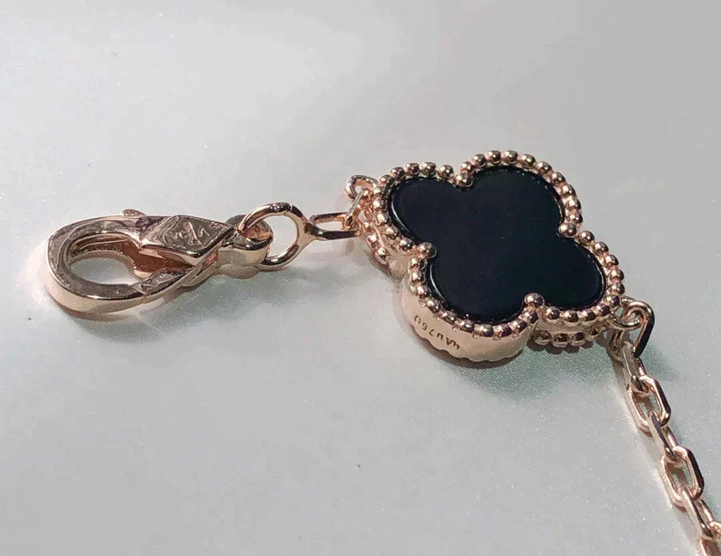VCA CLOVER 5 MOTIFS MULTICOLOR BRACELET