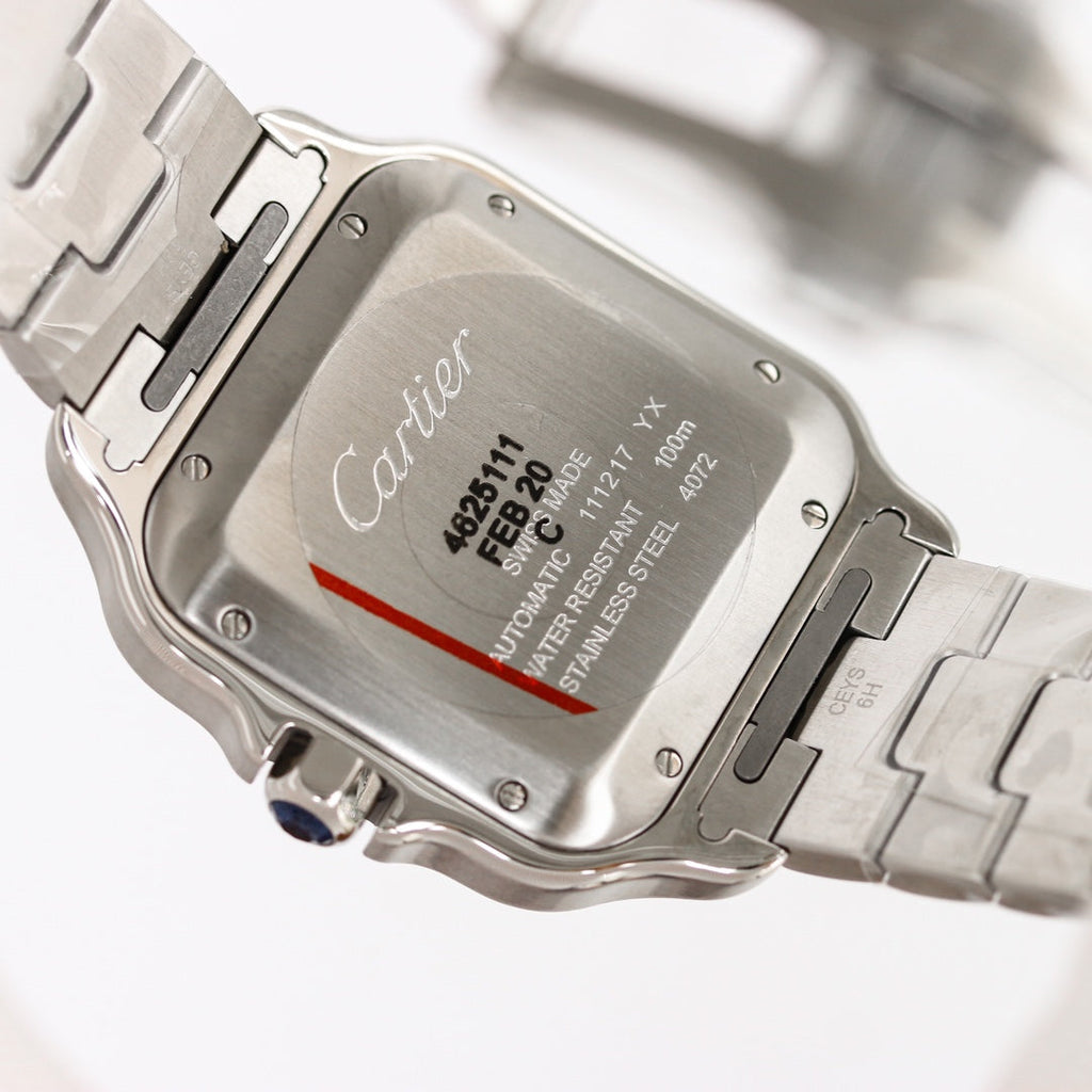 CARTIER SANTOS 40MM CUSTOM DARK BLUE DIAL