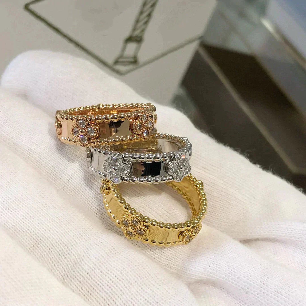 VCA PERLEE DIAMOND RING