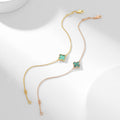 VCA CLOVER BRACELET MALACHITE 1 MOTIF