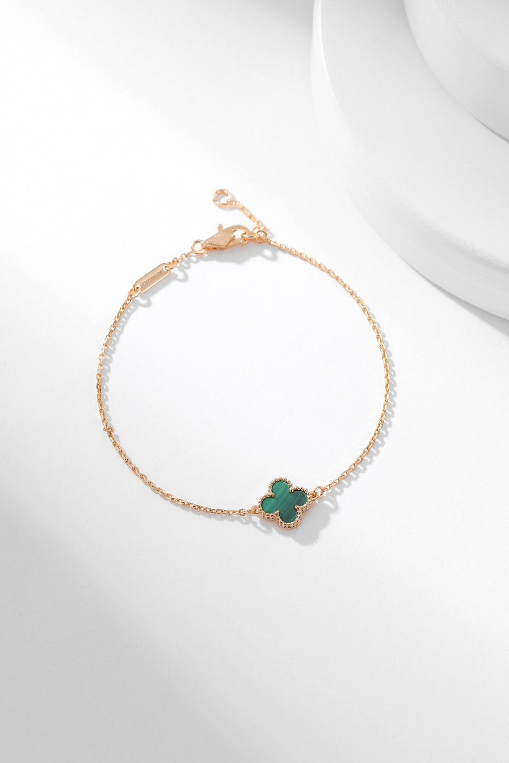 VCA CLOVER BRACELET MALACHITE 1 MOTIF