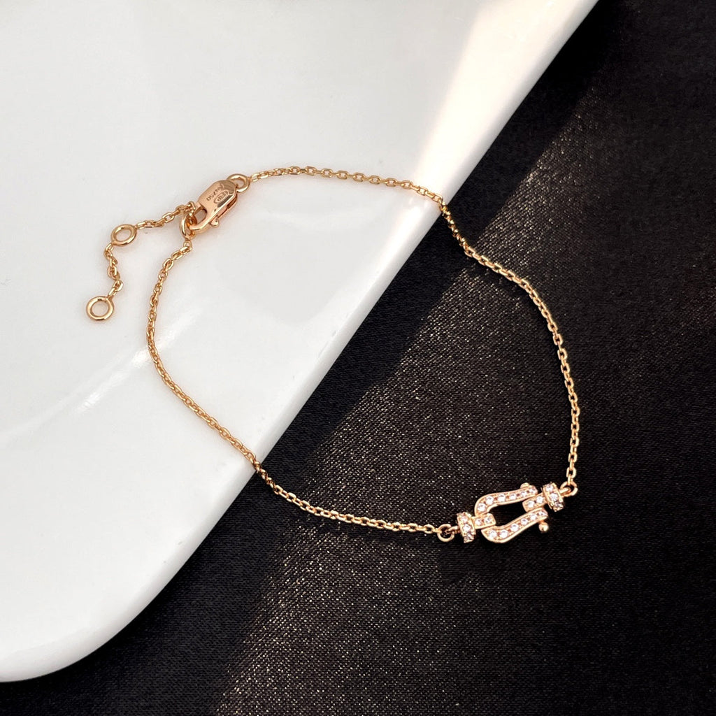 FRED FORCE 10 FULL DIAMOND BUCKLE CHAIN LINK MINI MODEL