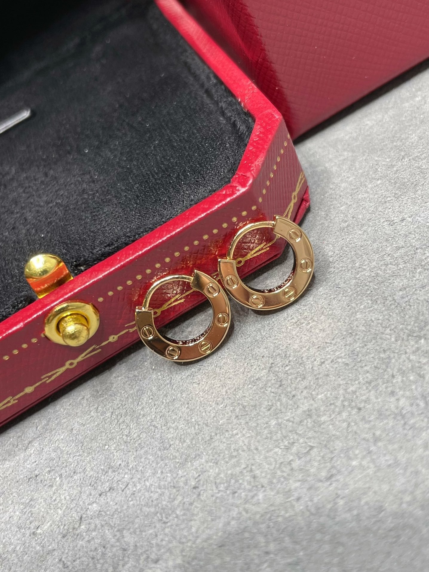 CARTIER LOVE MINI EARRINGS