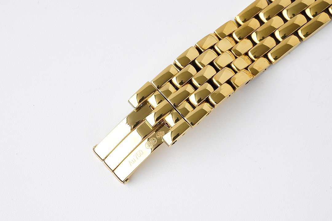 CARTIER PANTHERE 27MM GOLD CASE WHITE DIAL