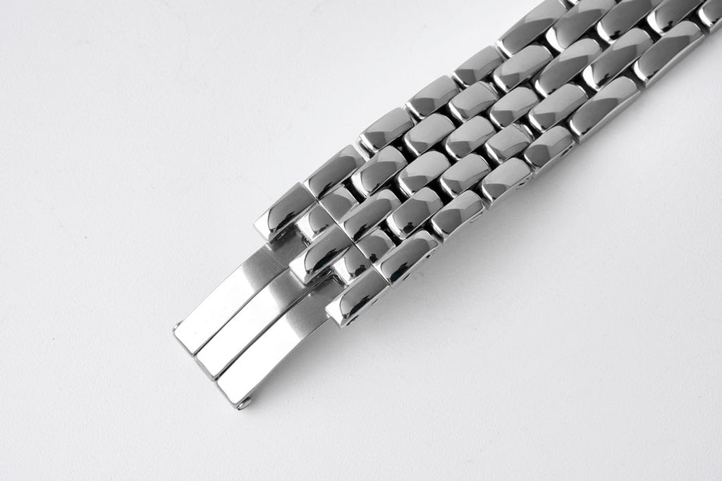 CARTIER PANTHERE 27MM SILVER CASE WHITE DIAL