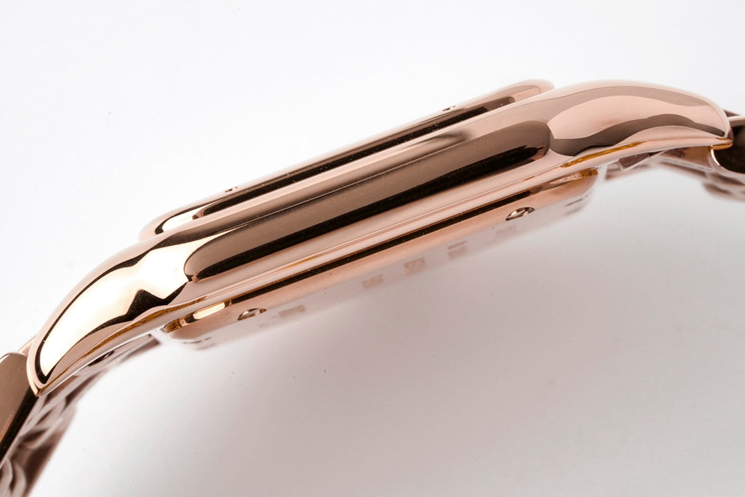 CARTIER PANTHERE 27MM PINK GOLD WHITE DIAL