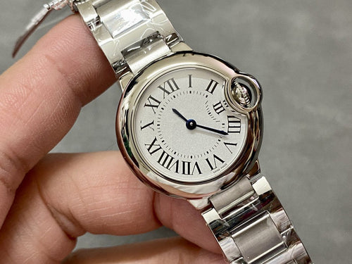 CARTIER BALLON BLEU 28MM STAINLESS STEEL WHITE DIAL