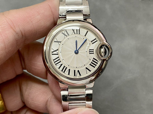 CARTIER BALLON BLEU 33MM STAINLESS STEEL QUARTZ